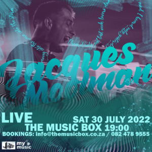 Jacques Moolman at The Musicbox